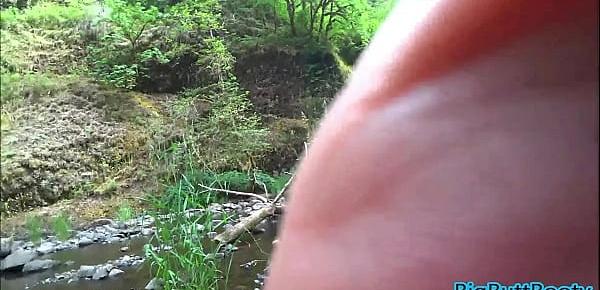  Hiking Couple Caught In An Off Trail Fuck